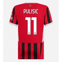 Ženski Nogometni dresi AC Milan Christian Pulisic #11 Domači 2024-25 Kratek Rokav